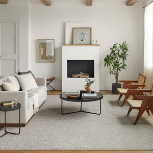 Surya Lavish Handmade 2' X 3' Wool Rug - Modern Minimalist Design, Luxurious Comfort & Timeless Elegance Gray Wool Lvs2302-23