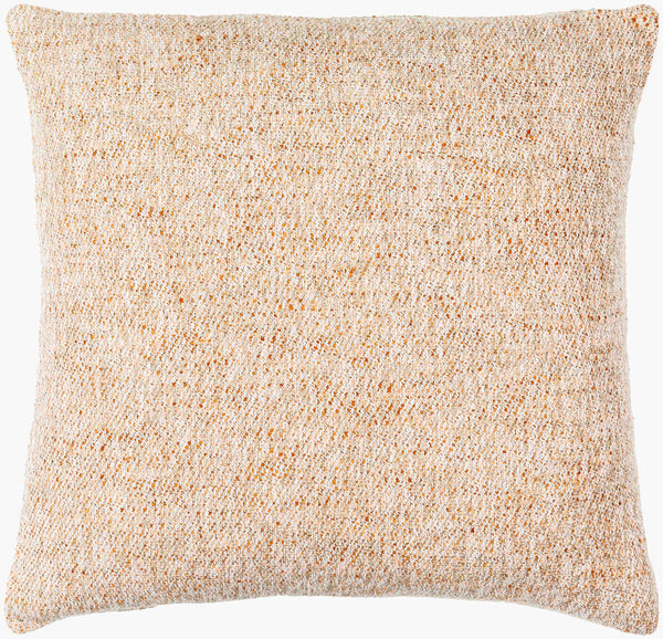 Surya Lavanya 18" Square Accent Pillow - Modern Cotton & Polyester Design For Stylish Comfort & Texture Medium Gray Cotton,Polyester,Cotton,Polyester Lvy001-1818p
