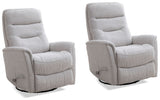 Parker Living Gemini - Bloke Cotton Swivel Glider Recliner - Set of 2 Bloke Cotton MGEM#812GS-2-BLCT Parker House