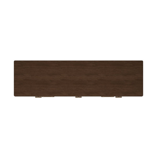 A.R.T. Furniture Verge Seven-Drawer Woven Dresser: Elegant Dark Wood Storage with Modern Design for Any Bedroom Style 337131-1960