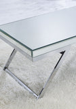 English Elm Steve Silver - Alfresco - Mirrored Coffee Table - Silver