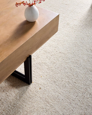 Surya Lowmax Square Low Profile Coffee Table Handcrafted in India for Modern Living Rooms LWMX002-183535