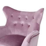 Christopher Knight Home® - Noble House - Seigfried Mid Century Light Lavender Velvet Arm Chair