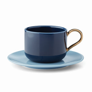 Lenox Kate Spade Make It Pop Cup & Saucer Set Blue, NAVY PORCELAIN 894616