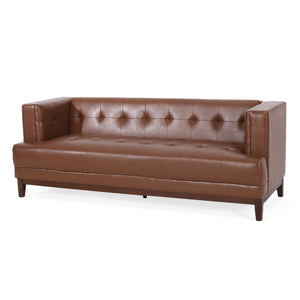 English Elm Christopher Knight Home® - 3 Seater Sofa - Mid-Century Modern Elegance With Tufted Detailing, Plush Comfort & Eco-Friendly Design 72146.00ACOGN_72146.00BCOGN