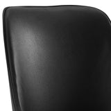 Steve Silver Colfax Side Chair Black Leatherette, Set of 2 CF500SB