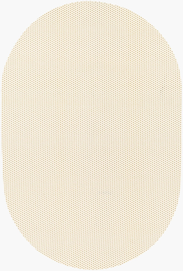 Livabliss Luxury Pvc Rug Pad for Hard Floors Slip Resistant Cushioned Grip Hardwood Tile Ivory, Cream 8' x 10' Oval LXG-810OV
