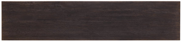 Hooker Furniture Driftwood Oak Credenza with Wine Storage and Media Shelves for Rustic Living Rooms 6820-55490-99