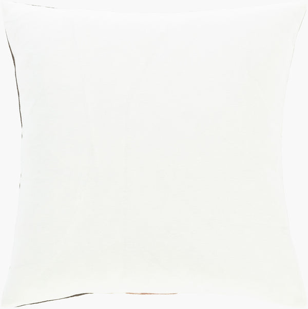Surya Lexi 18"X18" Durable Cotton Accent Pillow - Modern Charm For Your Home Decor - Spot Clean Only Charcoal Cotton,Cotton Lxi002-1818