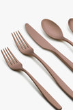 Lenox Cambridge Averie Copper Satin 20-Piece Flatware Set NO COLOR METAL 507020CWG12R