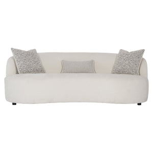 Bernhardt Bernhardt Elle Kidney-Shaped Fabric Sofa — Sculptural Curves, Plush Support, Customizable Upholstery Options - Made to Order P1567A