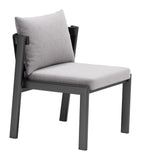 Horizon Dining Chair - Set of 2 Gray 704008 Zuo Modern