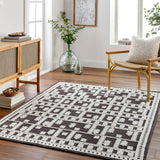 Lyna LYA-2300 7'10" x 10'1" Machine Woven Rug LYA2300-710101 Livabliss Surya