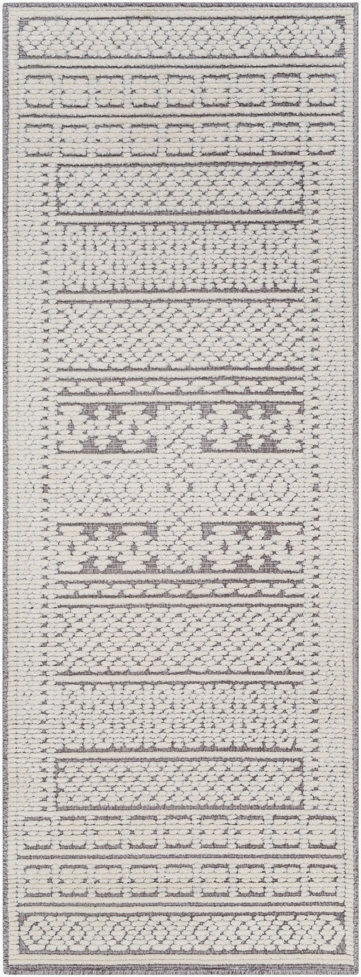 Livabliss Lyna Cottage Style Runner Rug Machine Woven Turkey Polypropylene Hallway Accent LYA2302-2772