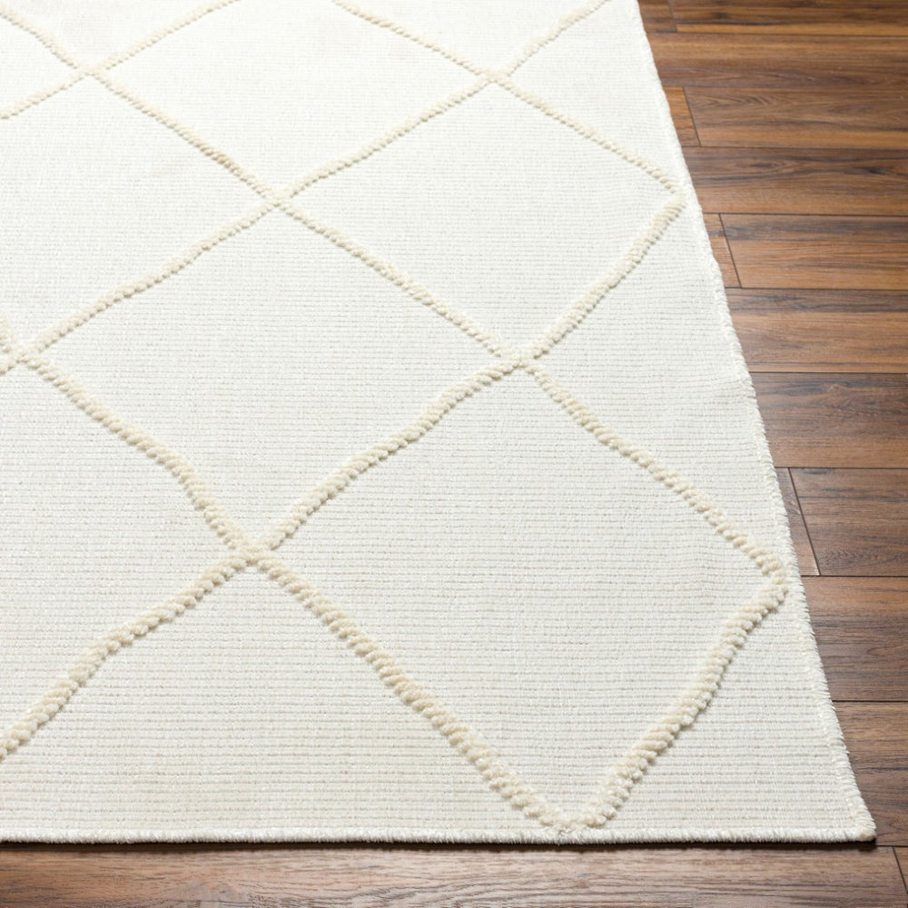 Livabliss Lyna Global Inspired Machine Woven Accent Rug Soft Polypropylene Blend for Entryways White, White 2'7" x 7'2" LYA2303-2772