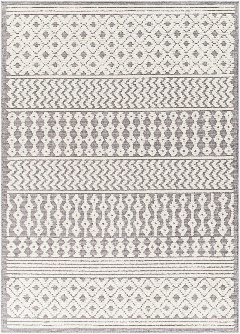 Livabliss Lyna Cottage Style Polypropylene Area Rug Turkish Woven for Living Room or Entryway LYA2311-335