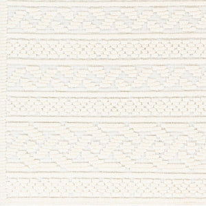 Livabliss Lyna Cottage Inspired Machine Woven Polypropylene Area Rug for Entryways and Small Spaces White, White 2' x 2'10" LYA2315-2210