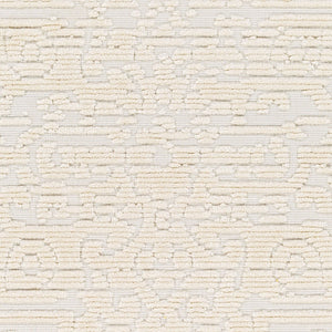 Livabliss Lyna Cottage Style Machine Woven Area Rug Soft Polypropylene Blend for Entryways White, White 2' x 2'10" LYA2318-2210