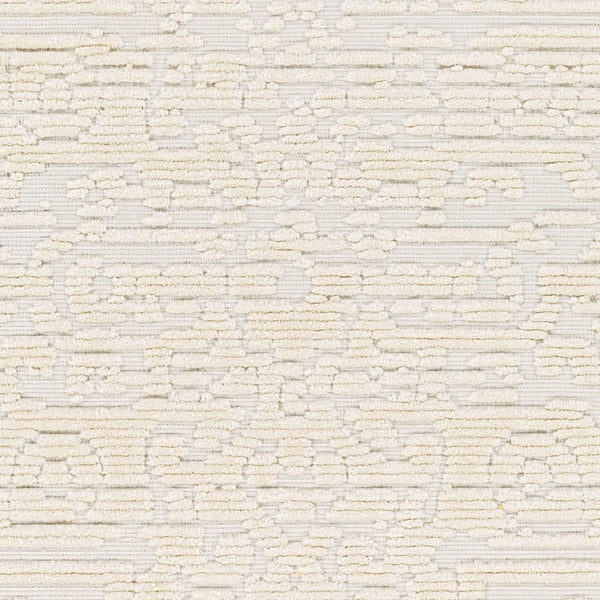 Livabliss Lyna Cottage Style Machine Woven Area Rug Soft Polypropylene Blend for Entryways White, White 2' x 2'10" LYA2318-2210