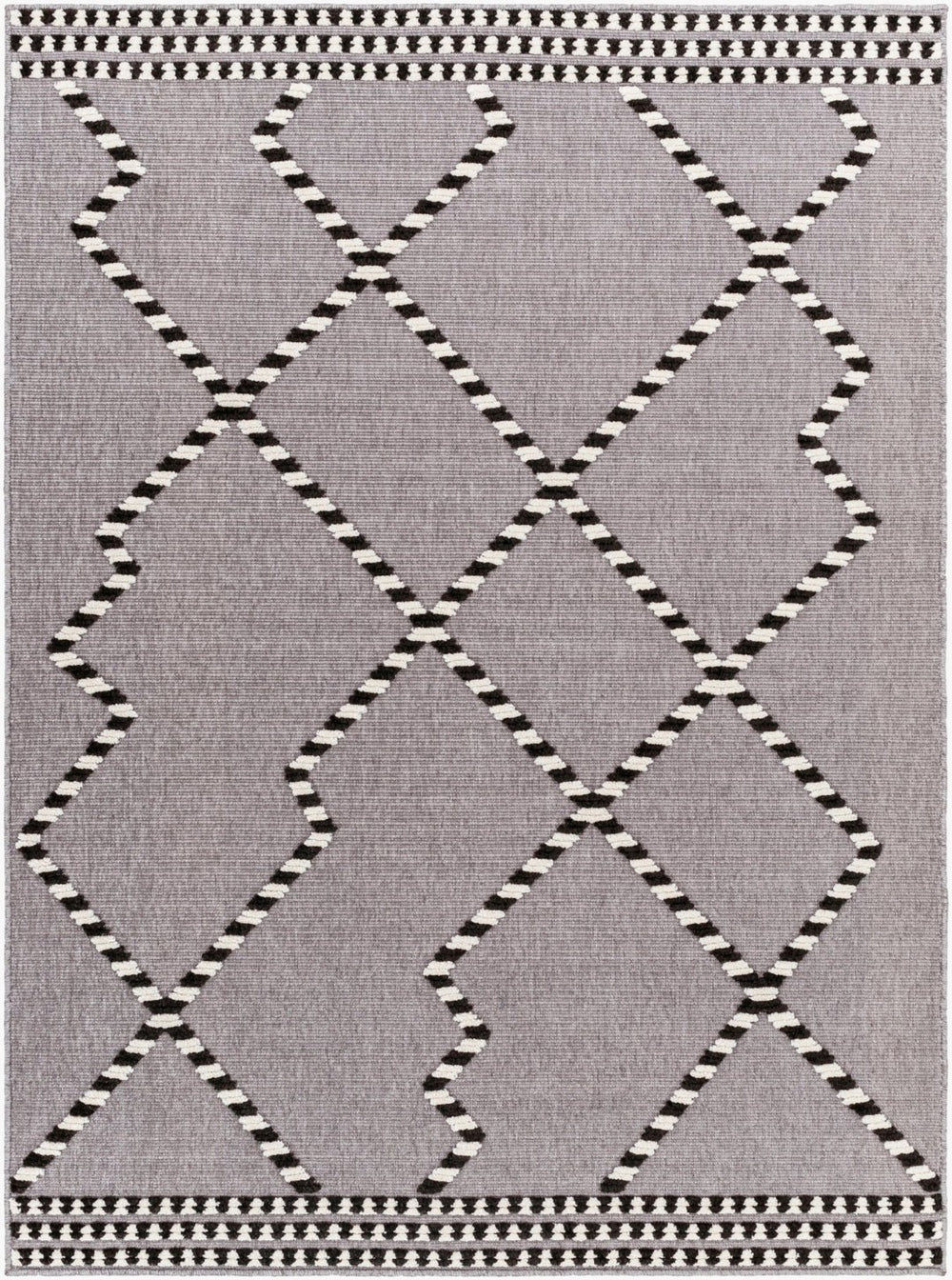 Livabliss Lyna Farmhouse Cottage Area Rug Soft Plush Pile Turkey Woven Polypropylene Accent LYA2320-335