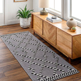 Lyna LYA-2320 2'7" x 7'2" Machine Woven Rug LYA2320-2772 Livabliss Surya