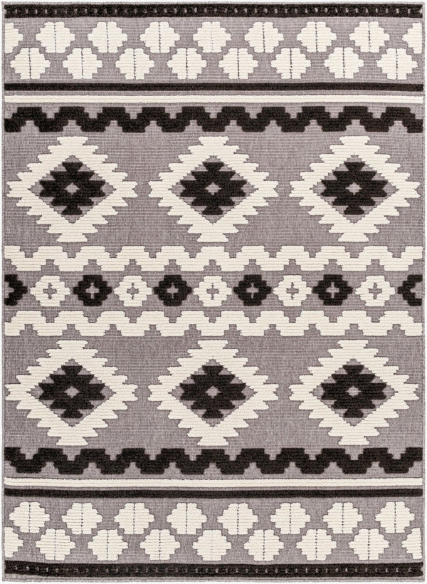 Livabliss Lyna Southwestern Tribal Geometric Area Rug Turkish Woven Polypropylene Earthy Tones LYA2321-335