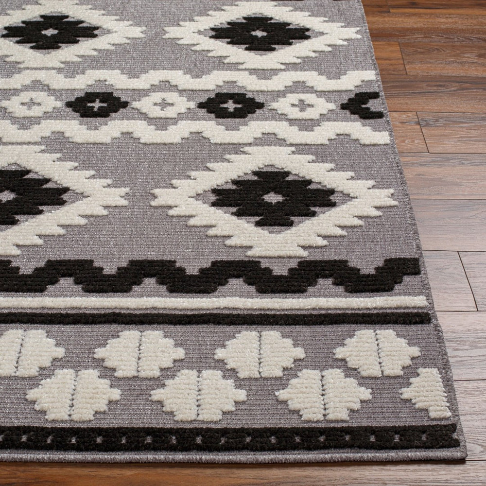 Livabliss Lyna Southwestern Tribal Geometric Area Rug Turkish Woven Polypropylene Earthy Tones LYA2321-335