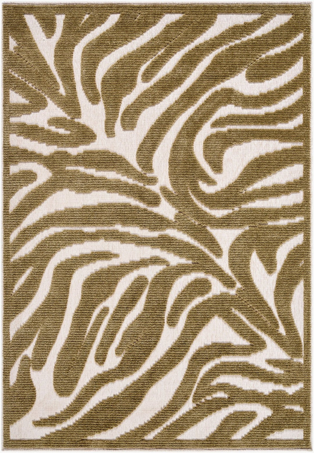 Livabliss Lyna Art Deco Accent Rug Machine Woven Polypropylene Blend for Entryways and Hallways Beige, Brown 2'7" x 7'2" LYA2332-2772