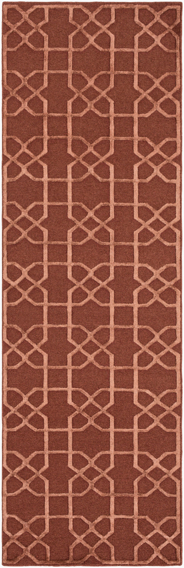 Surya Lydia 2' X 3' Hand Knotted Wool Rug - Luxurious Handmade Design For Timeless Home Elegance Dark Brown Wool Lyd6003-268