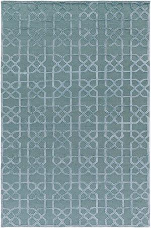 Surya Lydia 2' X 3' Hand Knotted Wool Rug - Luxurious Handmade Design For Timeless Home Elegance Light Sage Wool Lyd6005-69