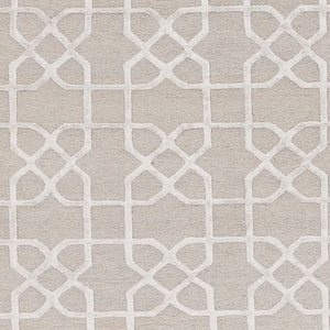 Surya Lydia 2' X 3' Hand Knotted Wool Rug - Luxurious Handmade Design For Timeless Home Elegance Gray Wool Lyd6006-69