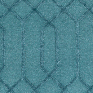 Surya Lydia 2' X 3' Hand Knotted Wool Rug - Luxurious Handmade Design For Timeless Home Elegance Teal Wool,Viscose Lyd6010-46