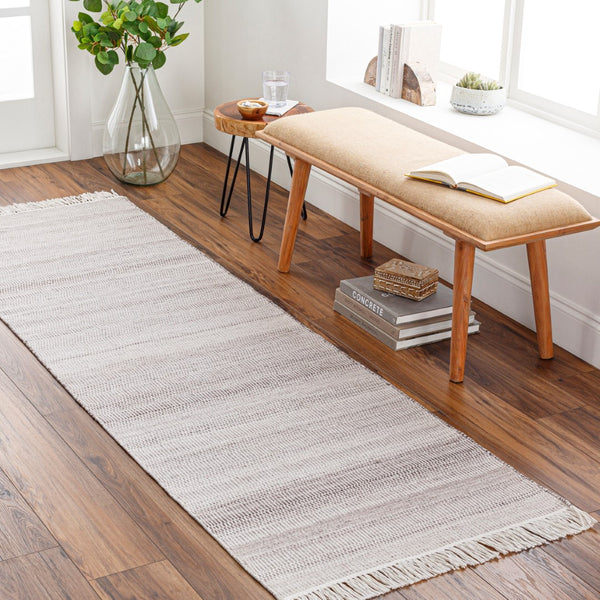 Surya Lily Eco-friendly 10' X 14' Hand-woven Area Rug For Modern Homes - Durable, Stylish, Easy Care Cream Recycled Pet Yarn Lyi2301-268