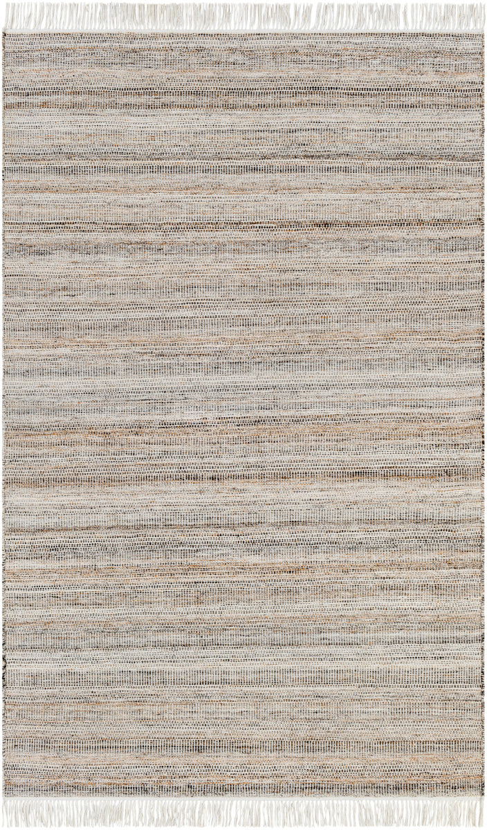 Lily LYI-2302 9' x 12' Handmade Rug LYI2302-912  Light Beige, Caramel, Charcoal, Off-White Surya