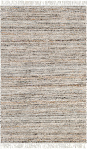 Lily LYI-2302 9' x 12' Handmade Rug LYI2302-912  Light Beige, Caramel, Charcoal, Off-White Surya