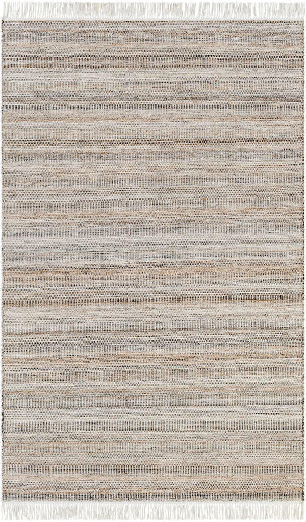 Lily LYI-2302 9' x 12' Handmade Rug LYI2302-912  Light Beige, Caramel, Charcoal, Off-White Surya