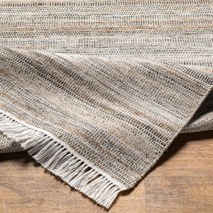 Lily LYI-2302 9' x 12' Handmade Rug LYI2302-912  Light Beige, Caramel, Charcoal, Off-White Surya