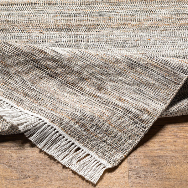 Lily LYI-2302 9' x 12' Handmade Rug LYI2302-912  Light Beige, Caramel, Charcoal, Off-White Surya