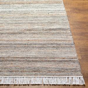 Lily LYI-2302 9' x 12' Handmade Rug LYI2302-912  Light Beige, Caramel, Charcoal, Off-White Surya
