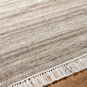 Surya Lily Eco-friendly 10' X 14' Hand-woven Area Rug For Modern Homes - Durable, Stylish, Easy Care Light Beige Recycled Pet Yarn Lyi2302-23