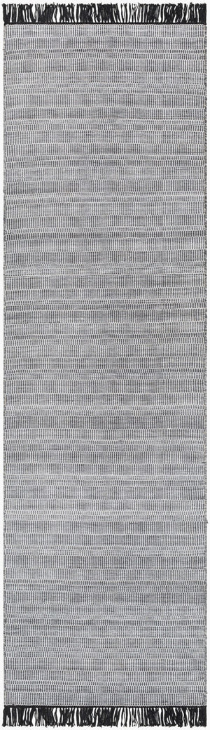Surya Lily Eco-friendly 10' X 14' Hand-woven Area Rug For Modern Homes - Durable, Stylish, Easy Care Black Recycled Pet Yarn Lyi2303-268