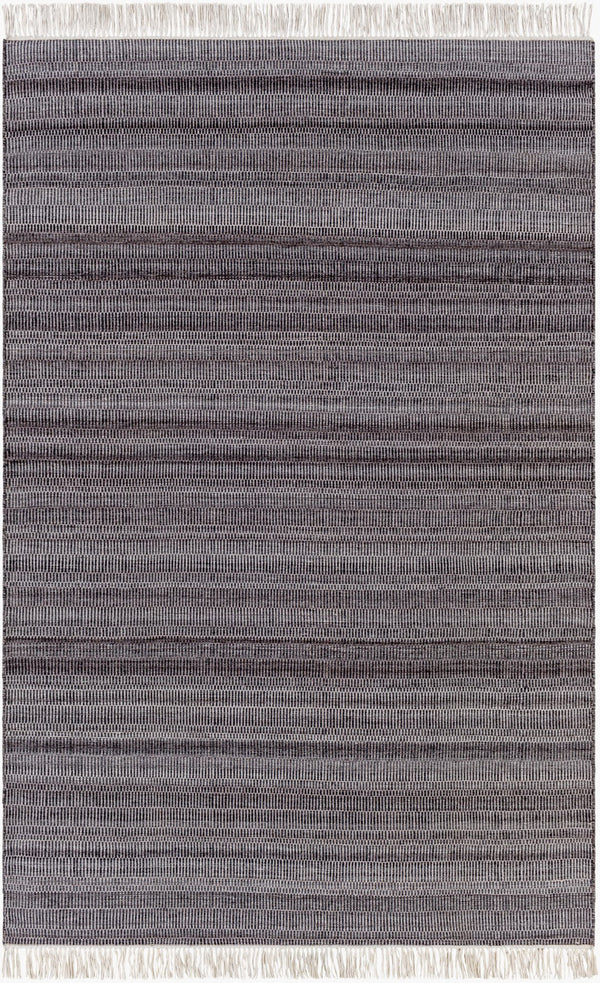 Surya Lily Eco-friendly 10' X 14' Hand-woven Area Rug For Modern Homes - Durable, Stylish, Easy Care Charcoal Recycled Pet Yarn Lyi2304-576