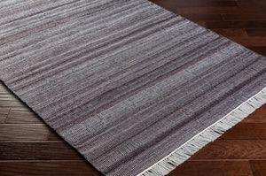 Surya Lily Eco-friendly 10' X 14' Hand-woven Area Rug For Modern Homes - Durable, Stylish, Easy Care Charcoal Recycled Pet Yarn Lyi2304-576