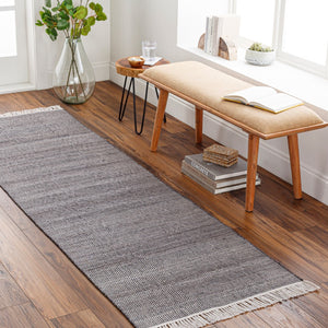 Surya Lily Eco-friendly 10' X 14' Hand-woven Area Rug For Modern Homes - Durable, Stylish, Easy Care Charcoal Recycled Pet Yarn Lyi2304-268