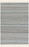 Lily LYI-2306 9' x 12' Handmade Rug LYI2306-912  Beige, Charcoal, Bright Blue, Medium Brown Surya