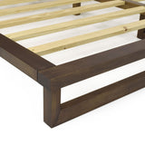 English Elm Steve Silver - Lofton - King Platform Bed - Brown