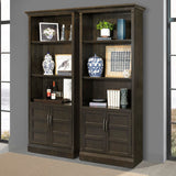 Parker House Shoreham - Medium Roast 35 In. Door Bookcase Medium Roast Acacia Solids / Birch Veneers SHO#435-MDR