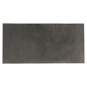 Bernhardt Bernhardt Modern Industrial Thompson Cocktail Table With Graphite Metal Top & Cast-Aluminum Base, Durable Design 525005