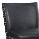 Steve Silver Tiffany KD Bar Chair Black, Set of 2 TF650BCBK