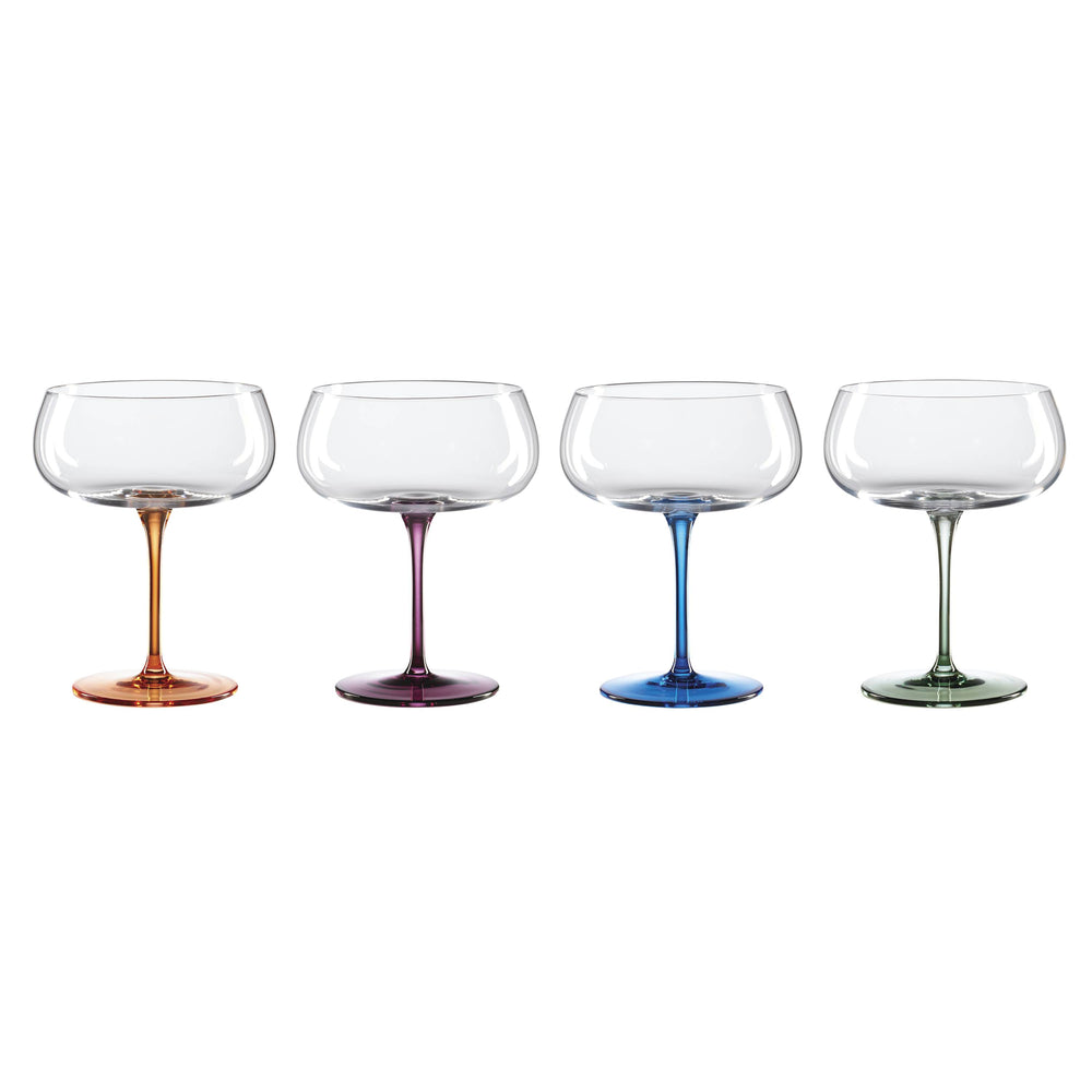 Lenox Oneida Bottoms Up Cocktail Glasses, Set of 4 Multi, MULTI GLASS,CRYSTAL 895925